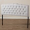 Baxton Studio Lucy Modern Greyish Beige Queen Size Headboard 135-7276 - alternate 6